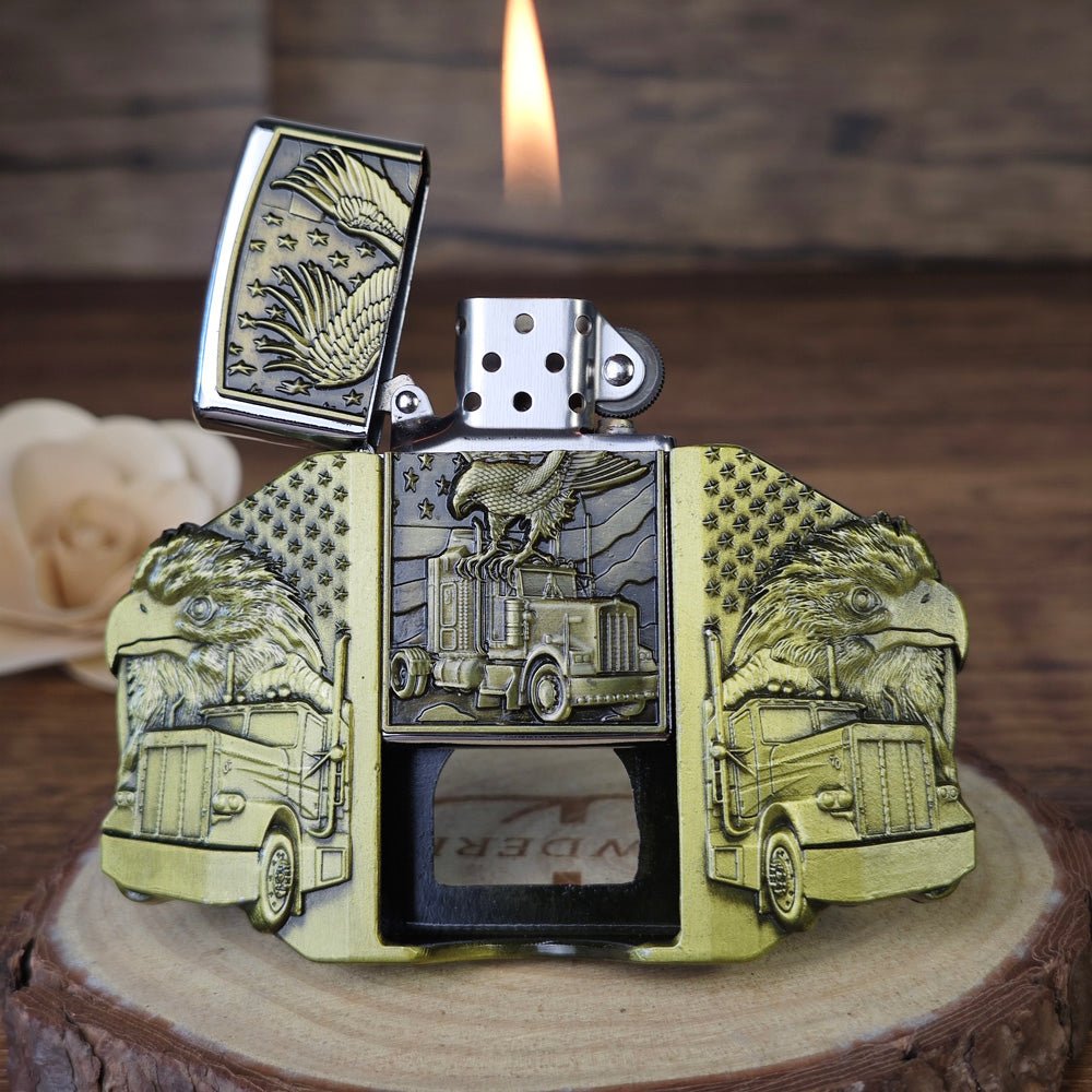 Belt Buckle with Lighter - CowderryBelt BucklesAce