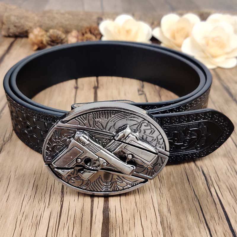 Gunslinger Utility Belt and Buckle Set