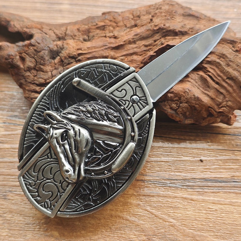 Horse Head Western Belt Buckle - CowderryBelt Buckles