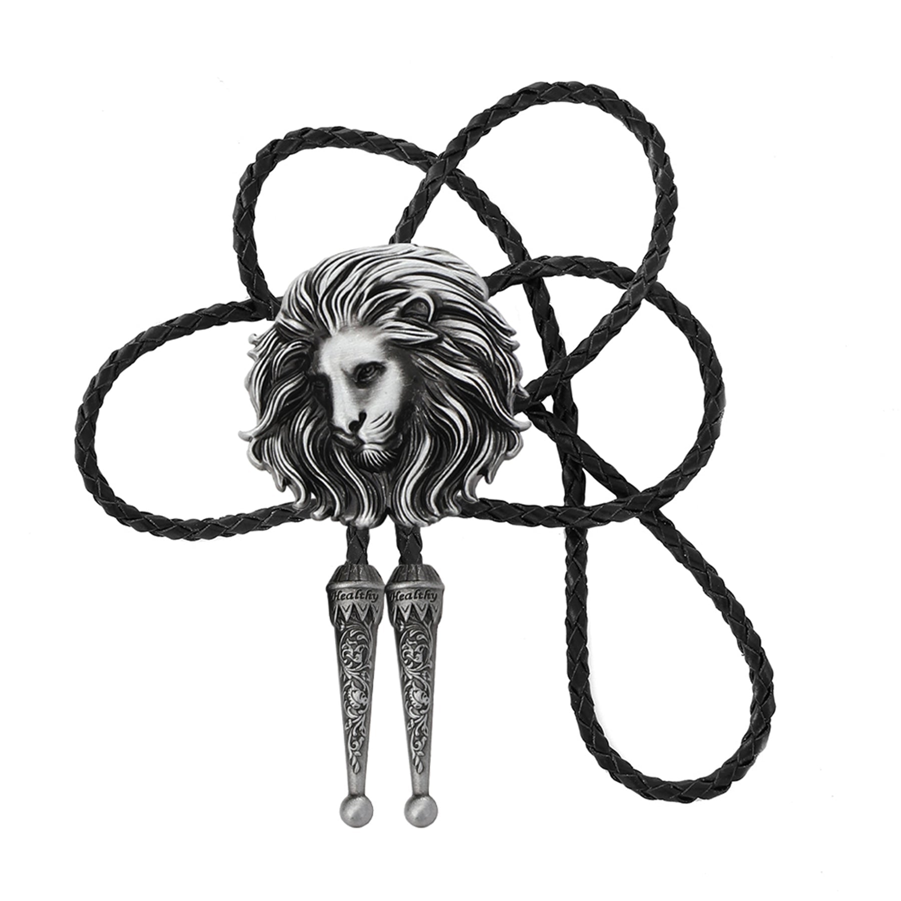 Lion Head Bolo Tie - CowderryBolo TieCalm Lion