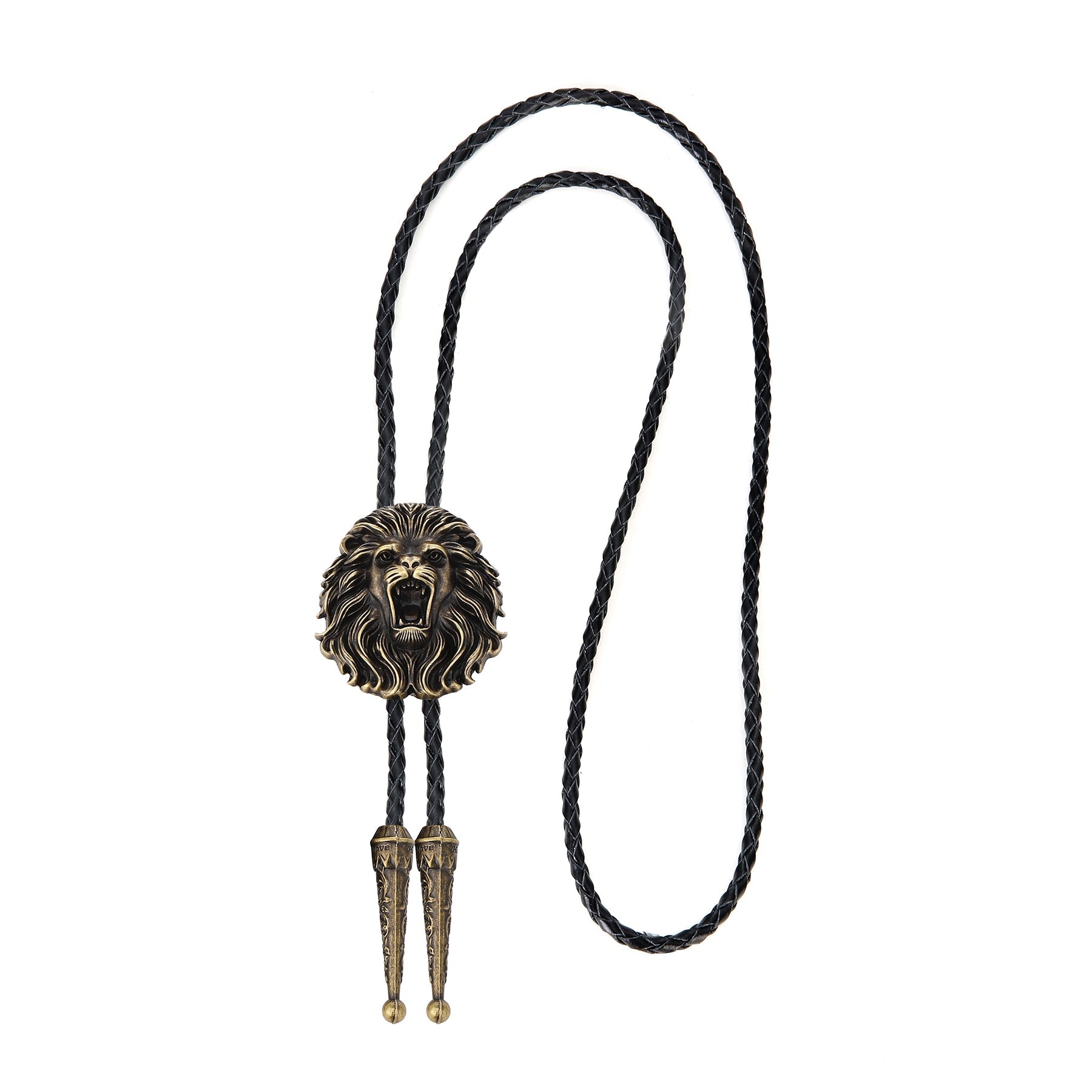 Lion Head Bolo Tie - CowderryBolo TieRoaring Lion