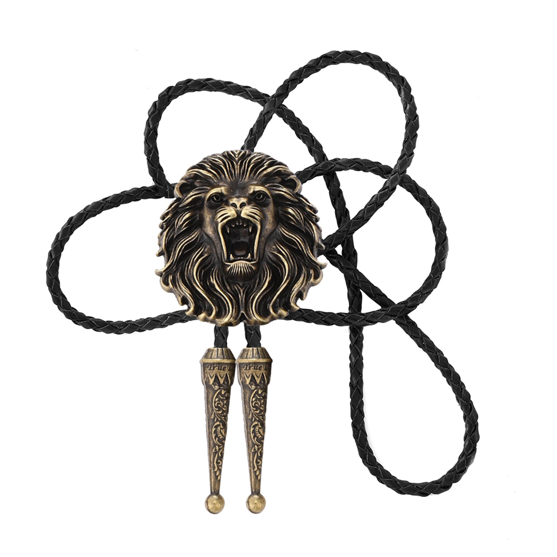 Lion Head Bolo Tie - CowderryBolo TieRoaring Lion