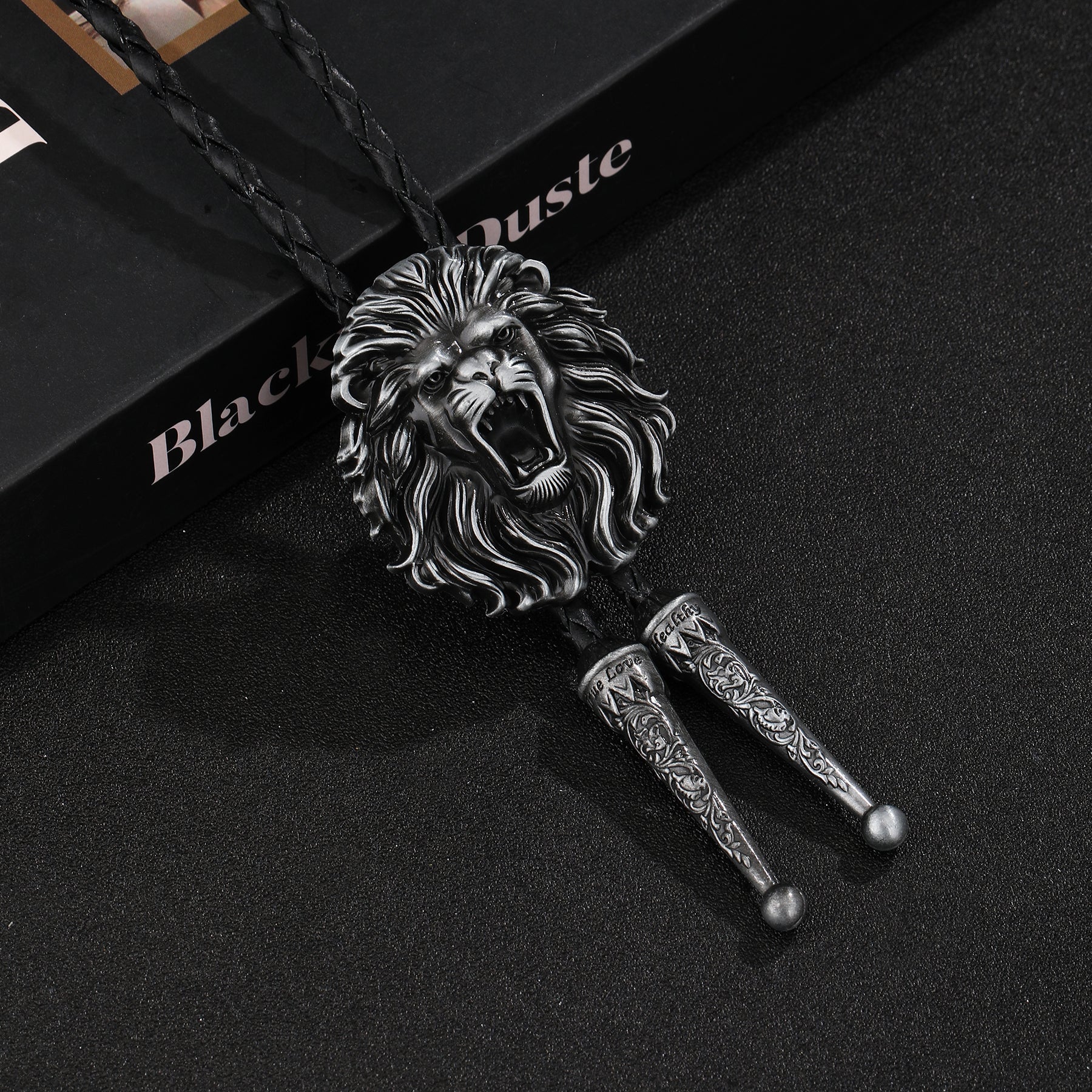 Lion Head Bolo Tie - CowderryBolo TieRoaring Lion