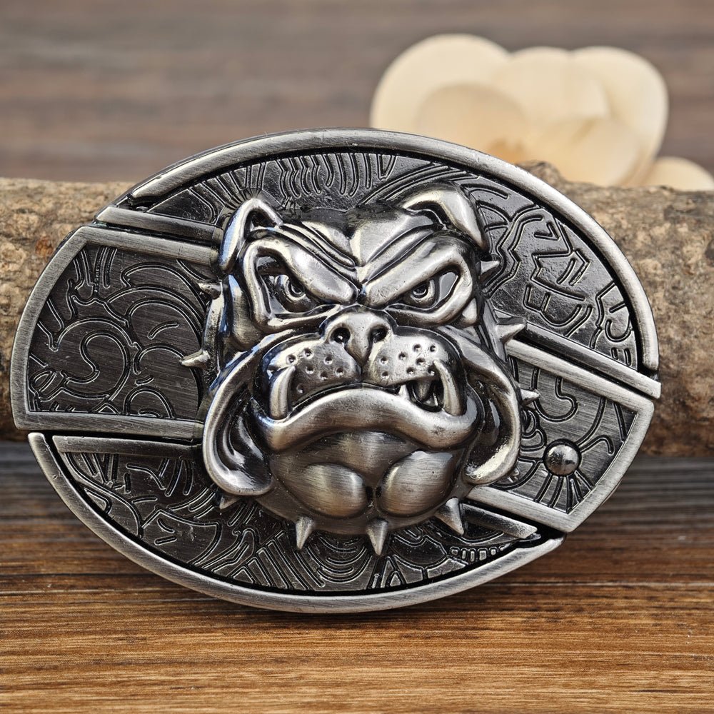 Metal Oval Cowboys Belt Buckle - CowderryBelt BuckleBulldog