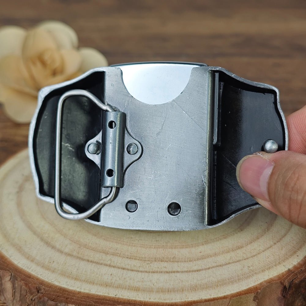 Multi-Skull Collage Lighter Belt Buckle - CowderryBelt BucklesStyle 1