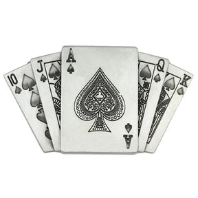 Poker Royal Flush Belt Buckle - Cowderry