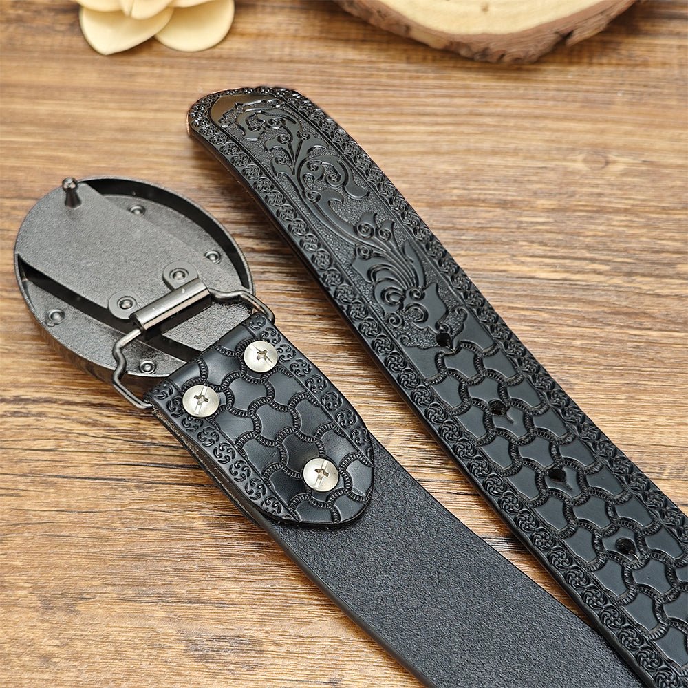 Skull Utility Belt Set - CowderryBelts28-34 (Fit Waist 26-32 in)