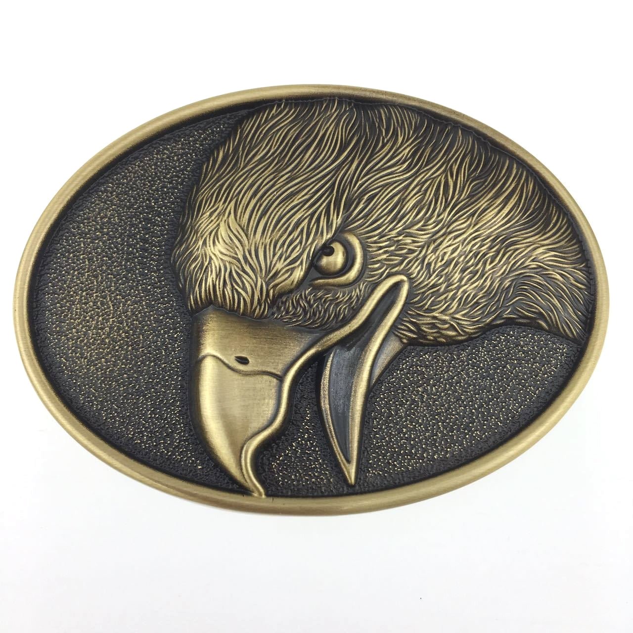 Solid Brass Western Belt Buckle - CowderryStyle6