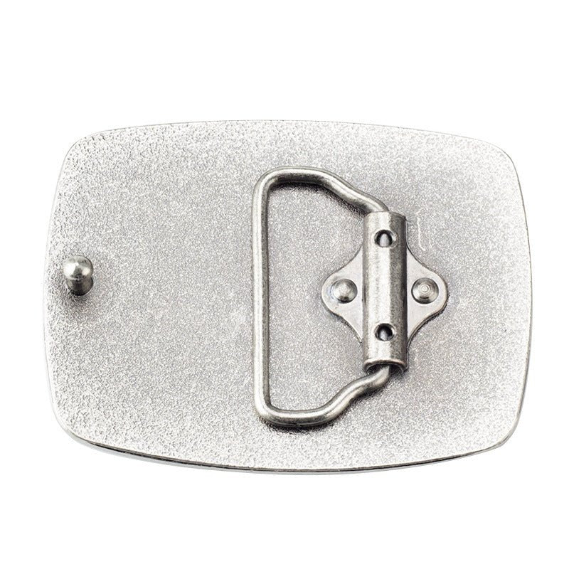 Western Skull Belt Buckle - CowderryBelt BuckleSilver