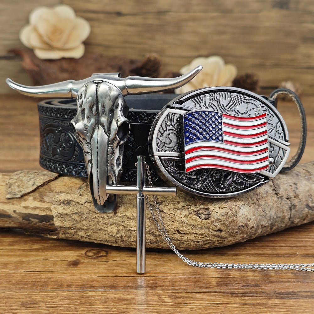 Western Spirit Trio - CowderryJewelry SetsAmerican flag