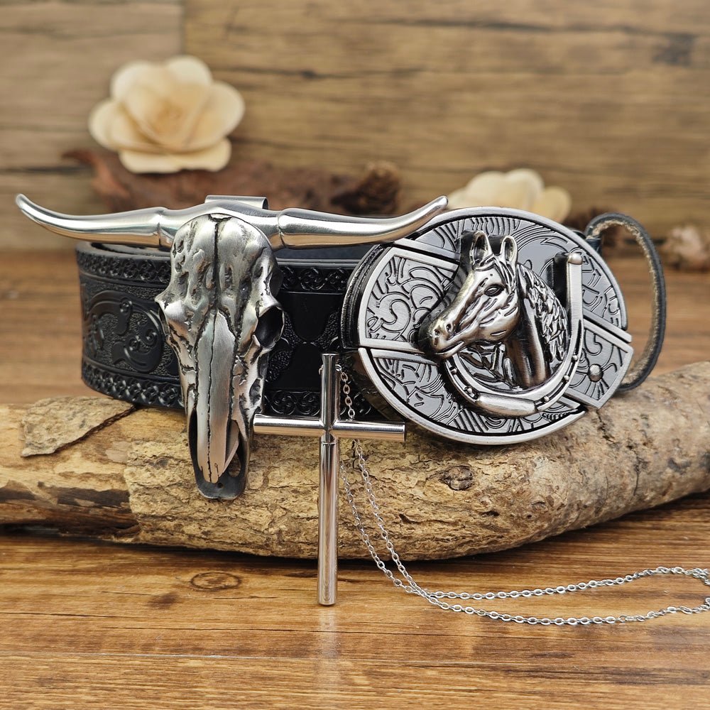 Western Spirit Trio - CowderryJewelry SetsHorsehead
