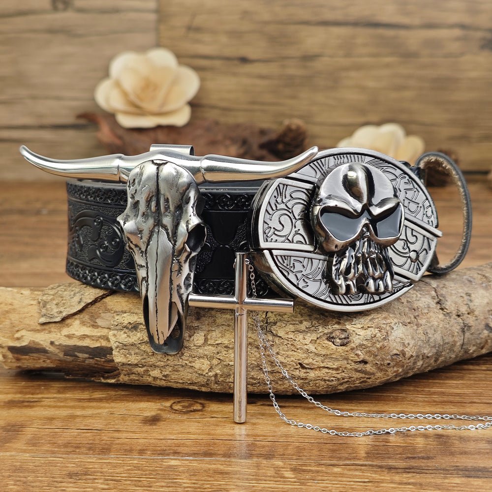 Western Spirit Trio - CowderryJewelry SetsSkull