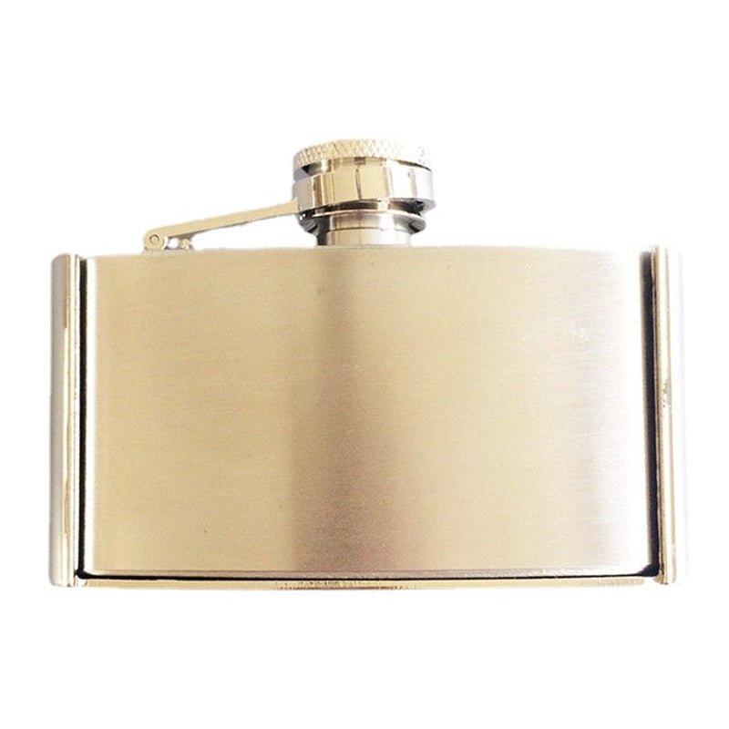 3 oz Flask Belt Buckle for Men - CowderryBlank