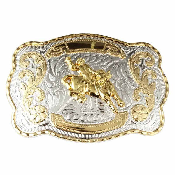 Gold Large Animal Western Belt Buckle for Men