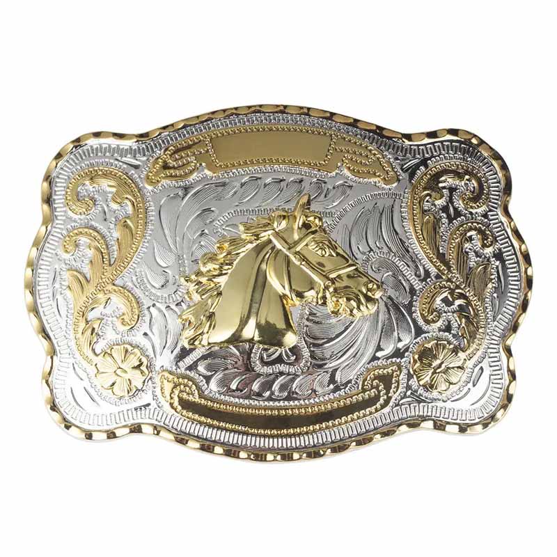gold belt buckle cowboy