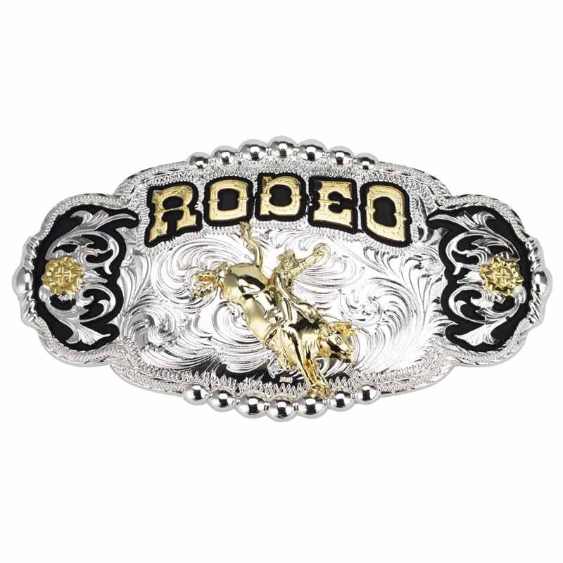 Big Gold RODEO Cowboy Belt Buckle