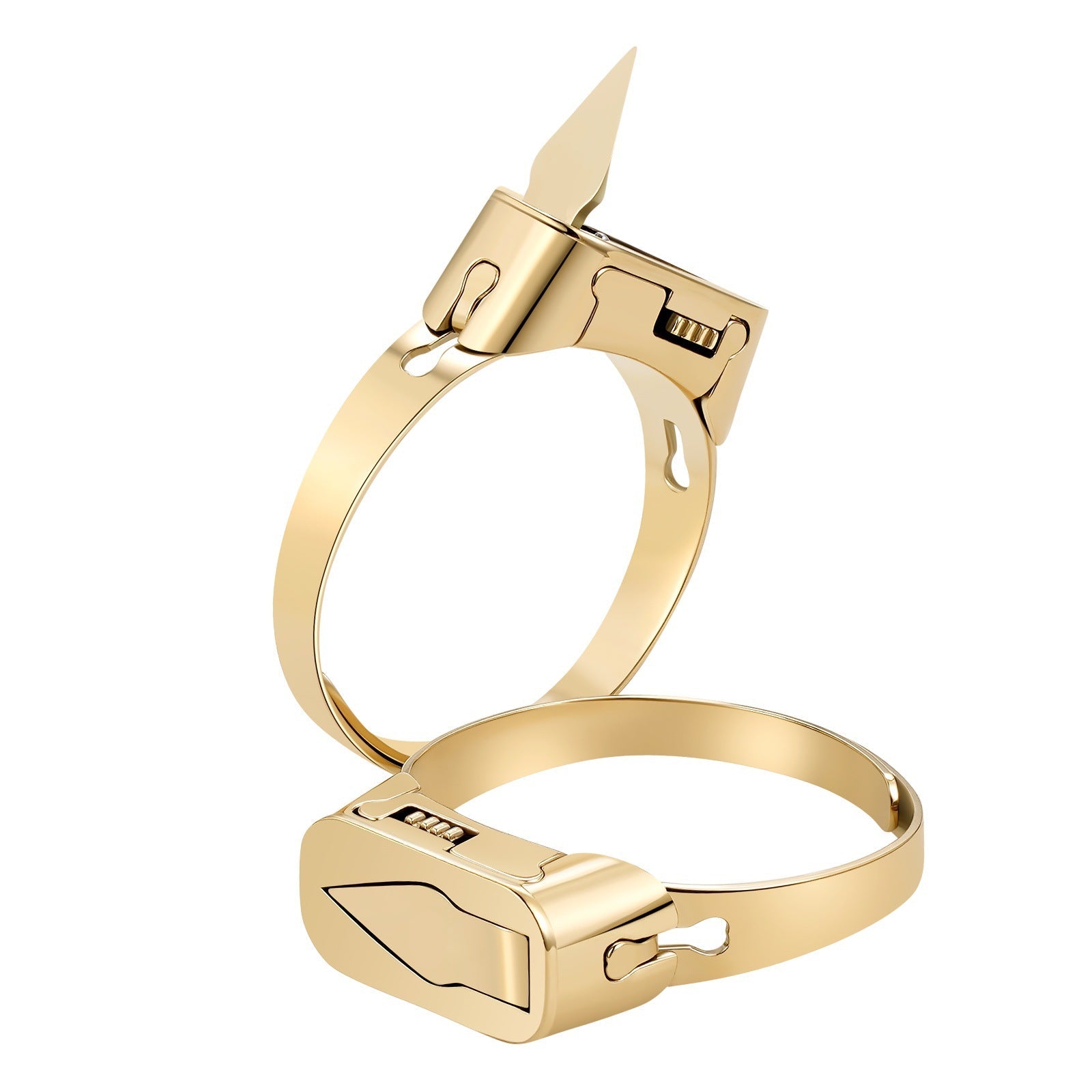 Cool Open Ring One Size for All - CowderryGold