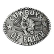 Cowboys of Faith Belt Buckle - CowderryBelt BuckleSilver