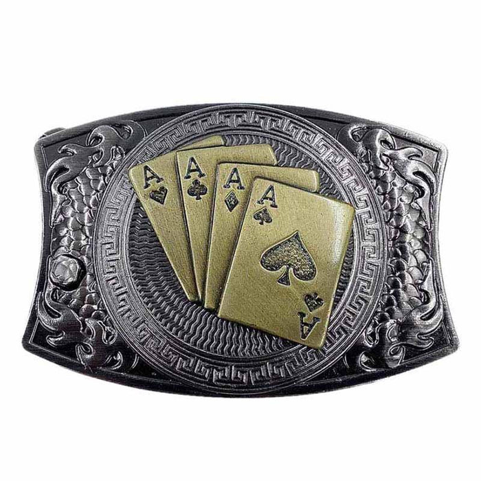 Metal Square Belt Buckle for Self Defense