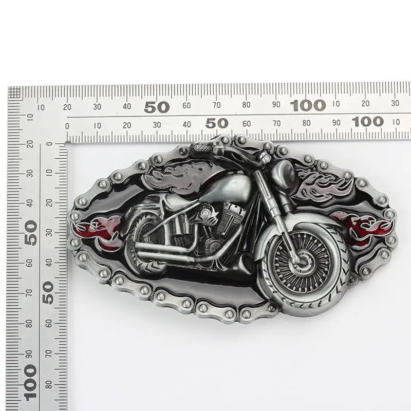 Motorcycle Belt Buckle - CowderryBelt BuckleColor 1
