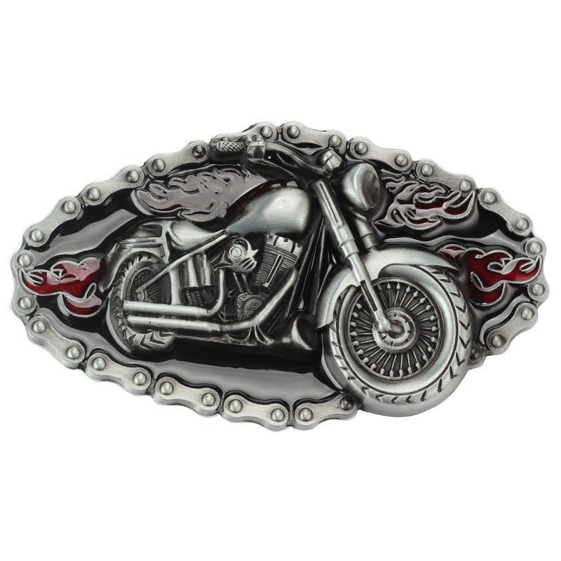 Motorcycle Belt Buckle - CowderryBelt BuckleColor 1