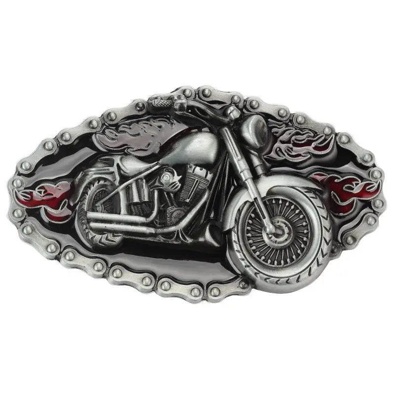 Motorcycle Belt Buckle - CowderryBelt BuckleColor 1