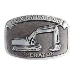 Operator Excavator Belt Buckle - CowderryBelt Buckle