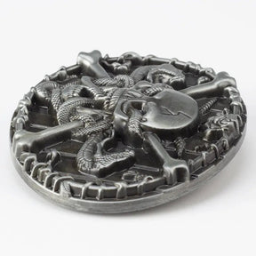 Snakes and Skull Belt Buckles - CowderryBelt Buckle