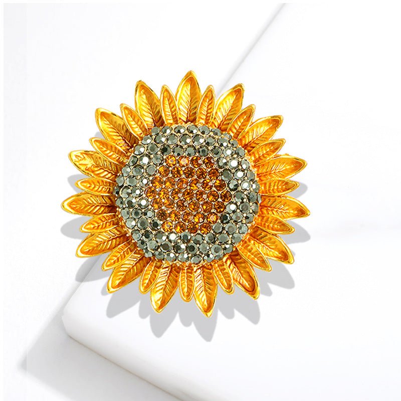Sunflower Brooch&Pendant - CowderryBrooch