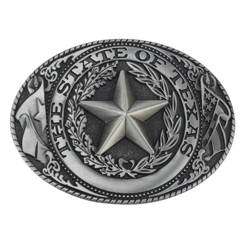 Texas Pentagram Belt Buckle - CowderryBelt Buckle